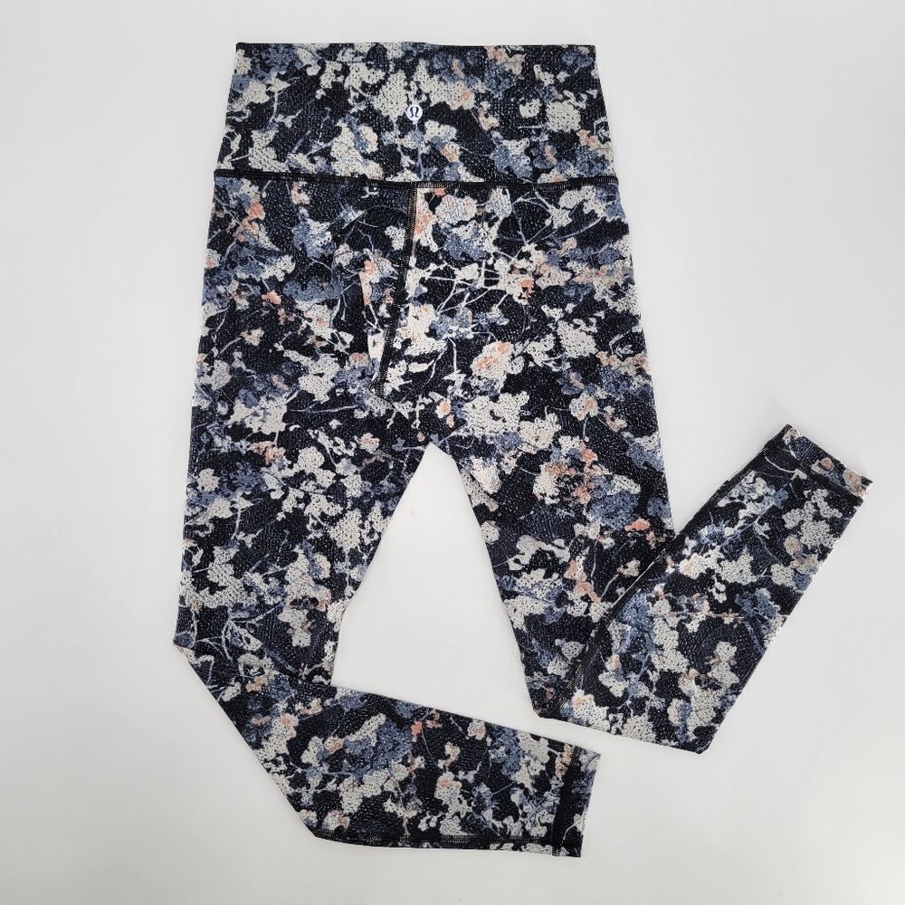 Lululemon Wunder Under Hi-Rise Tight 28 Inch Spring Bloom Multi Leggings 6 - Picture 6 of 13